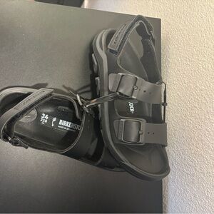 Birkenstock Classic Black Double-Strap Sandals